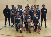 Lambeth College Basketball Team Celebration