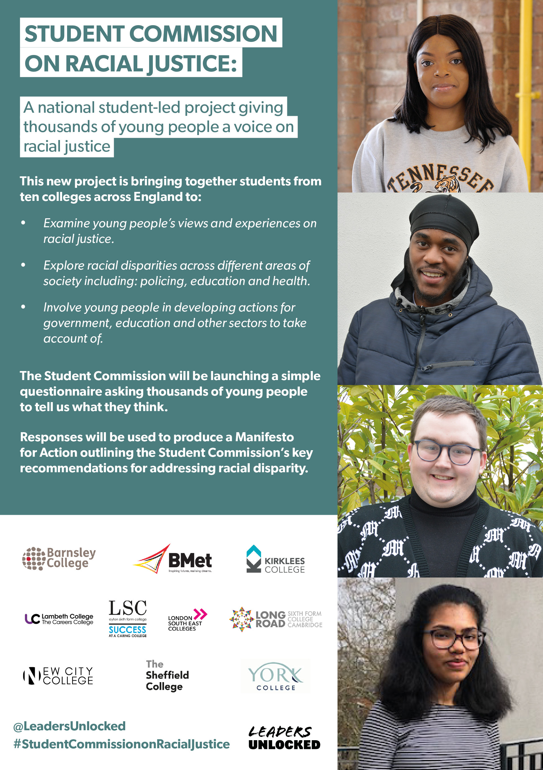 Lambeth College Joins the Student Commission on Racial Justice | South ...